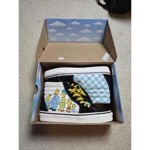 Vans Sk8-Hi The Simpsons Family Portrait sneakers Women's Size 6.5
